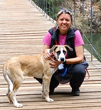 Sandra con Yako